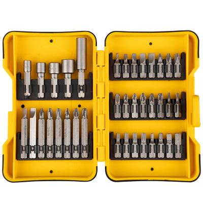 China 37 in 1 screwdriver bit set HYZ02937 Screwdriver Bit, Magnetic Bit Extension Bar for sale