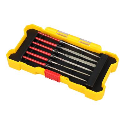 China Household Tool Kit 6 Piece File Set Diamond Coated Files Tool Polish Durable Universal Cutting Tools for sale