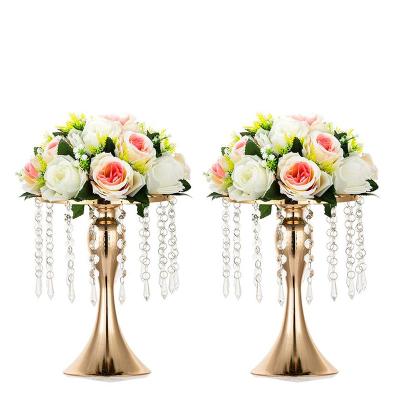 China Amazon viable selling mermaid candlestick banquet table flower stand wedding road guide wedding decoration table centerpiece creative for sale