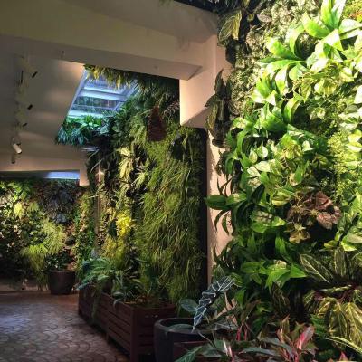 China No Smell Emulation Factory Wall Decorate Outdoor Restaurant Indoor Bar Wall Artificial Plant Factory Wall for sale