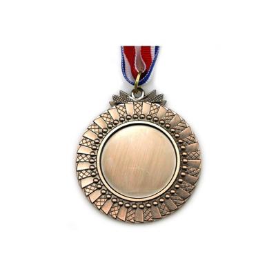 China Europe Customized 3D Double Plated Logo Soccer Award Medal With Ribbon Lanyard for sale