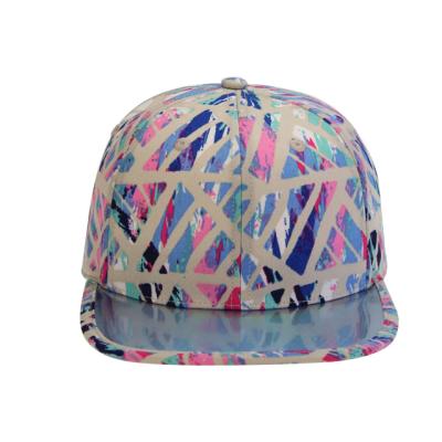 China Brand JOINT Factory Custom Woven Label 5/6 Panel Hat / Hawaiian Floral Hat / Snapback Hat for sale