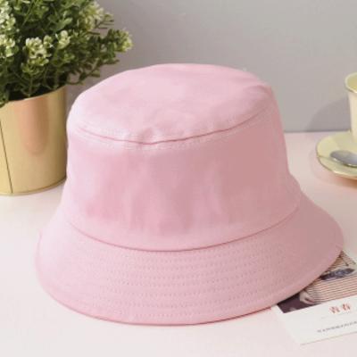 China Custom Logo Women Pink Ny Bucket Hat Image Protection UV Unique Bucket Hats for sale