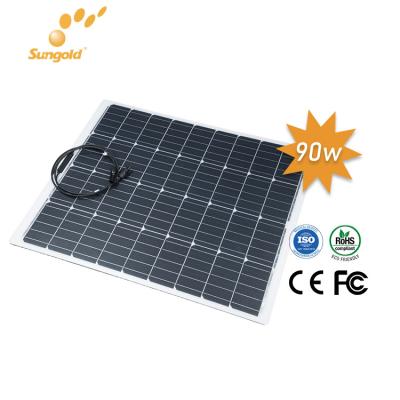 China Wholesale Customized Lightweight Solar Panel 90w Lightweight Solar Panel for sale