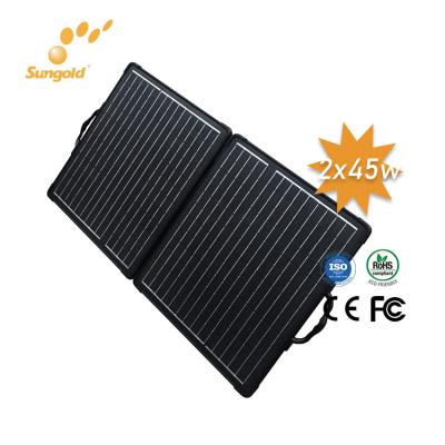 China Sunpower folding transparent 180W foldable solar panel LVP-80w-A for sale