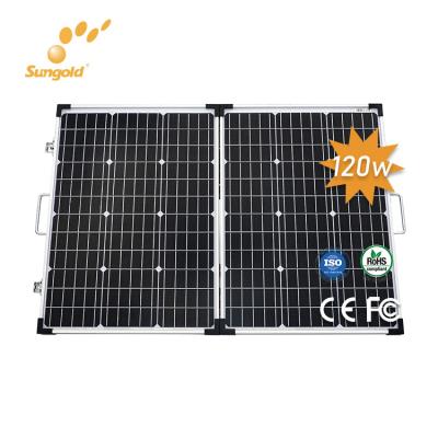 China New Product 160w Portable Folding Solar Panel Folding Solar Panel for sale