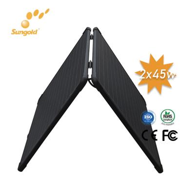 China New Product 120w Portable Folding Solar Panel Folding Solar Panel for sale