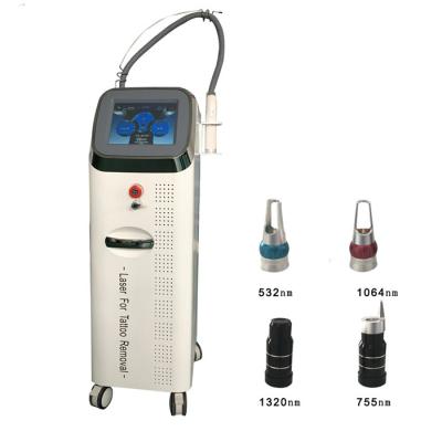 China Powerful Pigment Removal Pico Second Laser Nd Yag Laser Tattoo Removal Carbon Peeling Machine for sale