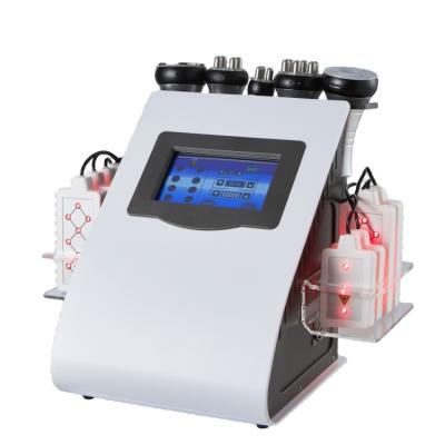 China Weight Loss Lipocavitation Focused RF Skin Tightening Body Slimming Machine OEM 6 in 1 Vacuum Cavitation System for sale