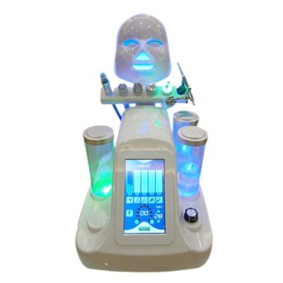 China Peel Revitalizer 7 in 1 Hydraulic Facial Beauty Machine with RF Oxygen BIO Jet Peel LED Mask for sale