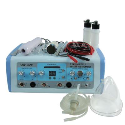 China Weight Loss High Frequency Galvanic Ultrasonic Face Lift Multifunctional Facial Machine for sale