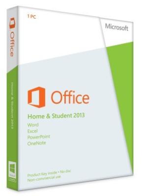 China Office 2013 Home and Student Product key card for sale