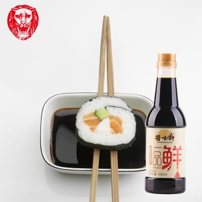 China Sushi.ect Home Use Low Price Wholesale Chinese Non-GMO Soybean Dark Soy Sauce for sale