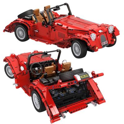 China WL7062 1141pcs Technic Red Convertible Building Block Car Building Block Educational DIY Bricks Model Toys For Children Gift for sale