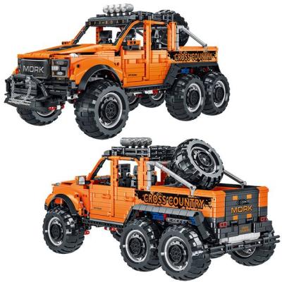 China 022016-2 Building Blocks The Toy 022016-2 Colorful 1:8 Model 6X6 F150 Off Road SUV Car Technic Bricks Set Gifts Toys for sale