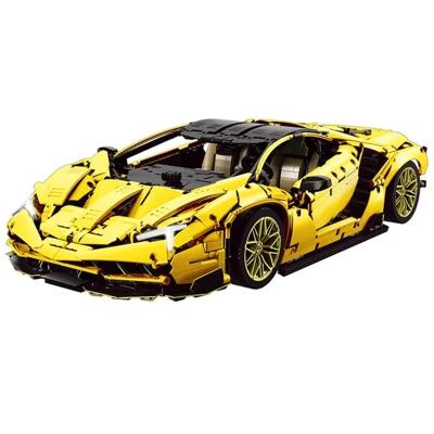 China Super Sports Racing Car Toy K98Y 3899pcs Building Block Bricks Centenario 1:8 Hypercar MOC-39933 Toys for sale