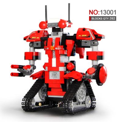 China Creative Technic Educational Toy Mold King Robot PUSH RC Plastic Intelligent Bricks Set Stem Robot Building Block Toy For Kids for sale