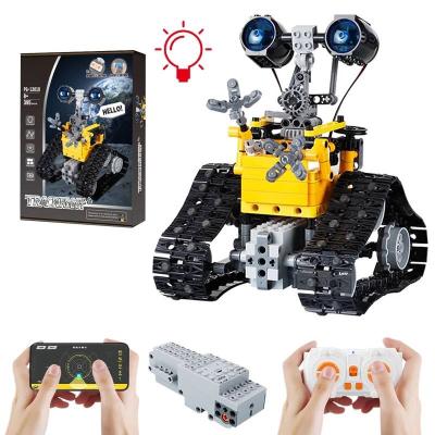 China Remote Control Building Toy PG-13010 Series RC Technic Robots Programming Robot Building Block Brick Toys For Kids Gifts for sale