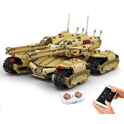 China KING 20011 KING 20011 RC APP Tank MKII Military High-tech Assembly Car Building Gigantic Model Building Toy MOLD Toys Blocks Bricks Kids for sale