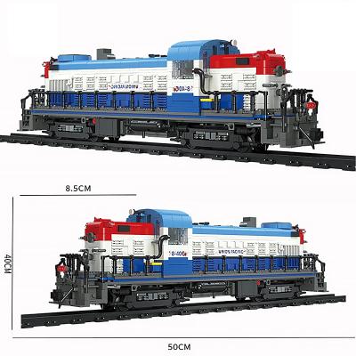 China 59006 Building Block Toy Ideas Raiway Model Bricks Assemble Toys Technic Expert Steam Train Track Car Building Block Adult Set Boys for sale