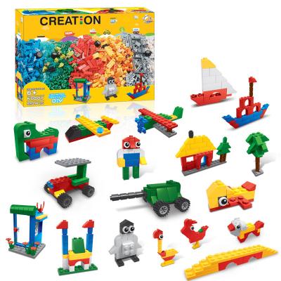 China Creative Educational Building Block Toy 550pcs DIY Building Blocks Legoingly Building Blocks for sale