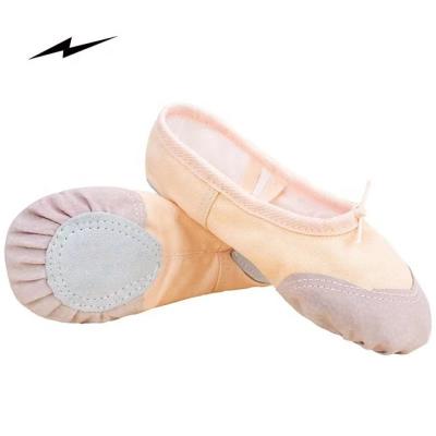 China Durable For Use Hot Selling Ballet Dance Shoes Soft Elastic Canvas Ballet Dance Shoes for sale