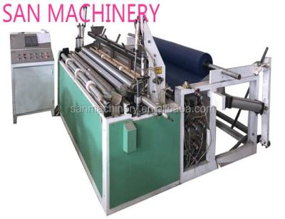 China Full Automatic Factory Nonwoven Fabrics Perforation Rewinding Machine for sale