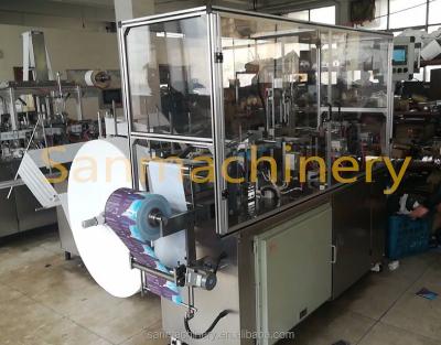 China Hot Selling Wet Sachet Wiper Machine For Wet Wipe Production SANBF-90 for sale