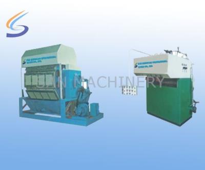 China Automatic Egg Tray Paper Pulp Making Machine New CE Steel for sale