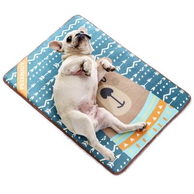 China China Sustainable Waterproof Professional Manufacture Dog Square Cooling Mat For Dogs Cats Pet for sale