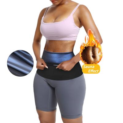 China Antibacterial Women Lose Weight Hot Sauna Sweat Neopre Waist Trainer Belt With Custom Logo for sale