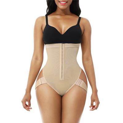 China New Antibacterial Adjustable Compression Hooks High Waist Tummy Control Belts Push Up Hip Enhancer Butt Lifter Shapewear For Women for sale