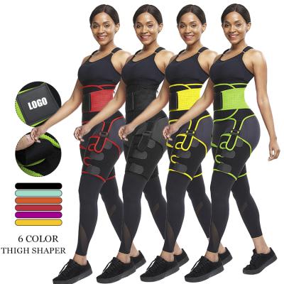 China New Logo Women Slimming Workout Waist Neoprene Thigh Shaper Custom Back Support Antibacterial Thigh Trimmer And Trimmer for sale