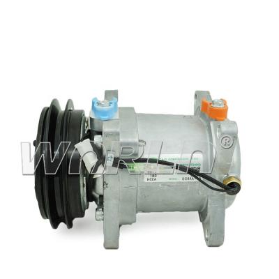 China SS120 Car Compressor For Isuzu Qing Ling 600P 1107191205 Car Air Condition Compressor WXIZ024 1A for sale