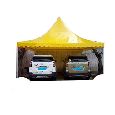 China Wind Resistant / Sunshade / Waterproof Outdoor Carpark Metal Sunshade Pagoda Parking Tent for sale