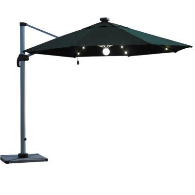 China Parasol/leisure remote control Roman Umbrella solar waterproof/beach and so on garden outdoor parasol for sale