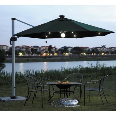 China Parasol/raincoat/beach and so on Roman Outdoor Solar Remote Control Umbrella for Outdoor Garden for sale