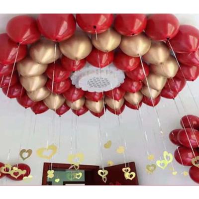 China For Wedding Event Party Amazon Hot Sale Latex Balloon Birthday Party Decoration Celebration Stage Balloons Pure Silver for sale