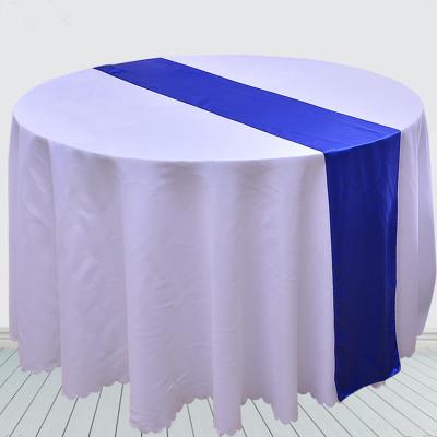 China Wedding Party Event Birthday Banquet Table Decoration Satin Table Runners 30*275cm for sale