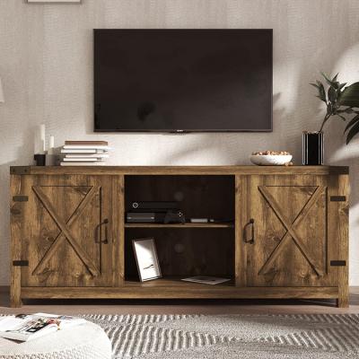 China Wholesale Adjustable Rustic Wood Adjustable TV Console TV Stand TV Stand Modern Entertainment Media Cabinet Furniture TV Factory Factory (Other) for sale