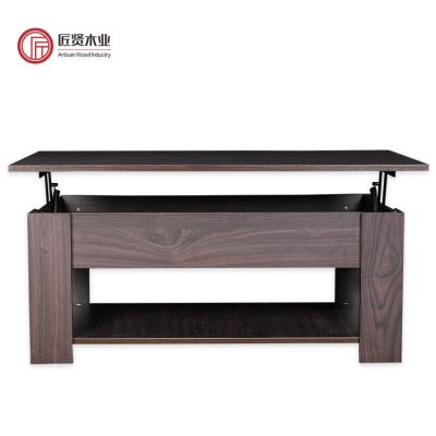 China (Other) Wholesale Multifunctional Adjustable Living Room Furniture Folding Lift Coffee Table for sale