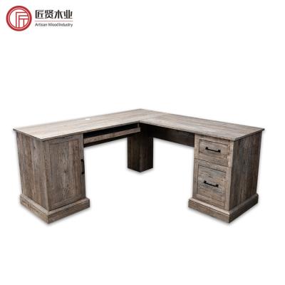 China Expandable Modern Furniture L Shape Executive Desk Escritorios Modernos De Oficina Escritorio for sale