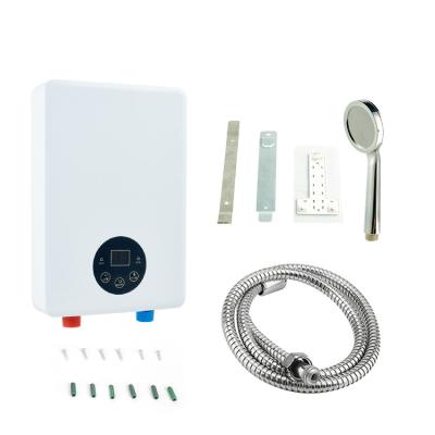 China Instant Electric Water Heater Energy Saving Small Portable Wall Mount Bathroom Electric Tankless Heater Mini Instant Electric Water Heater for sale