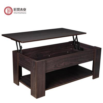 China Living Room Top Modern Designer Multifunctional Folding Smart Coffee Table (Other) Adjustable Living Room for sale