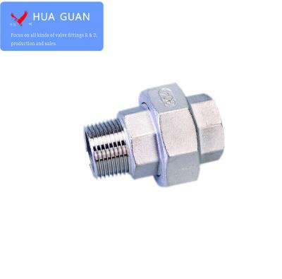 China Water pipe system factory price SS304 SS316 BSPP BSPT NPT threaded taper seat union for sale