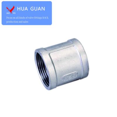 China Oil Gas Water Industrial Stainless Steel 304 316 BSPT BSPP NPT BSP Threaded Socket Banded for sale