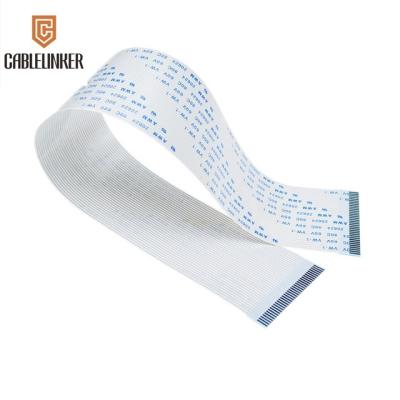 China COMPUTER 0.5mm pitch ffc cable 20pin same direction flexible ribbon cable for sale