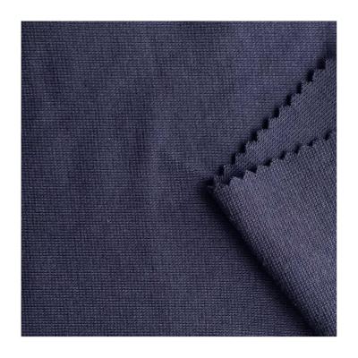 China Anti-bacteria bamboo rib knit fabric 1*1 used for rib collar fabric of T-shirt rib fabric for sale