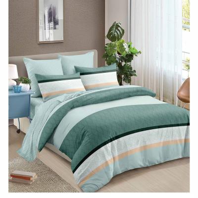 China Luxury Printing Home Bed Sheet Duvet Cover Comforter Bedding Set for sale