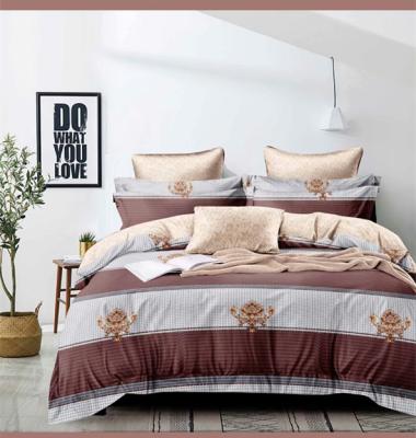 China Professionally Manufactured Printed King Nondisposable Bed Comforter Sheet Set for sale